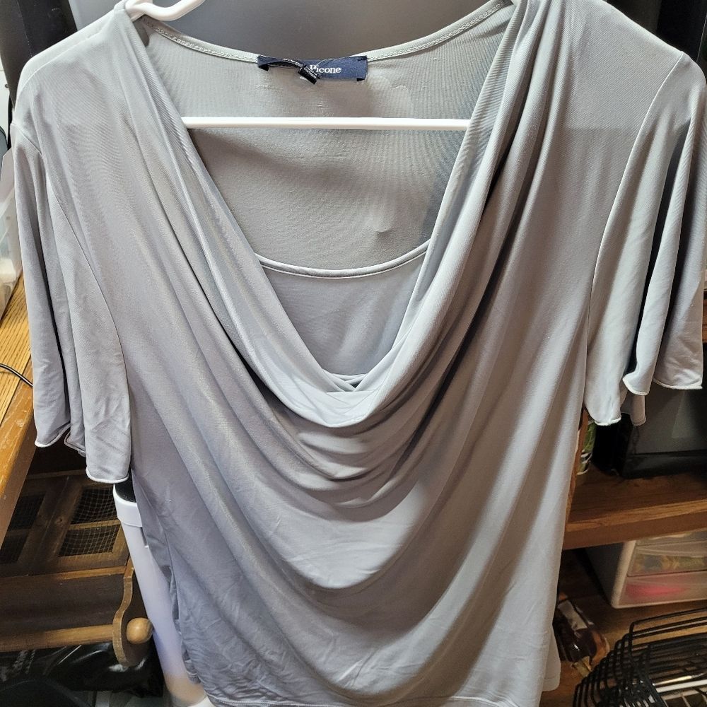 Evan-Picone Draped Top